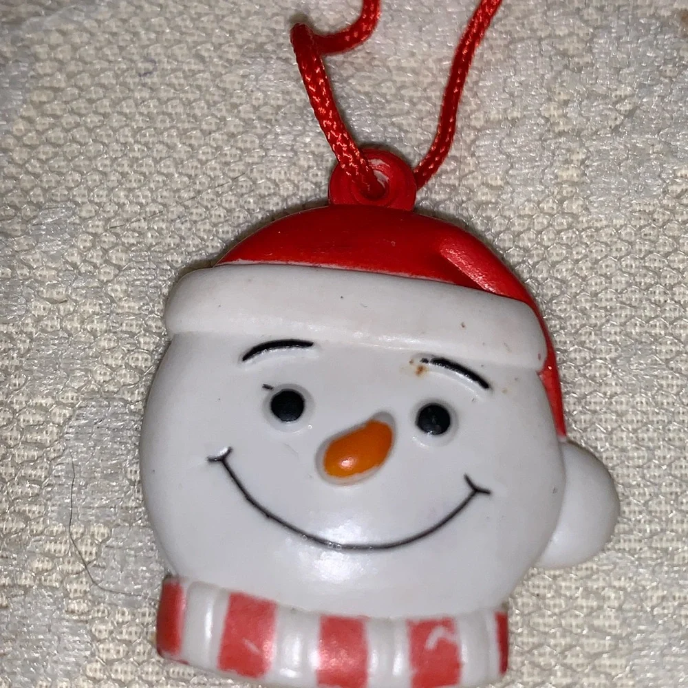 Koolaide looking Santa Necklace one inch rubber pendant